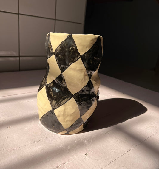 Checker Vase